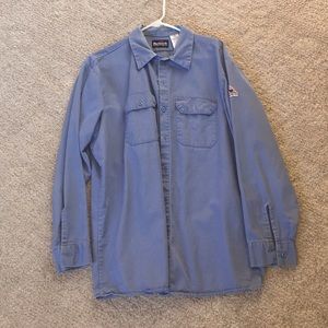 Men’s Bulwark Fire Resistance Work Shirt